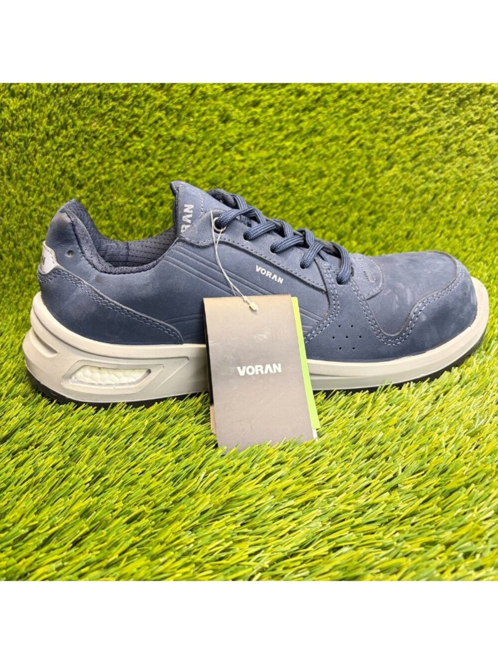 Voran SportSafe Energy 610 Mens Size 10.5 Blue Composite Toe Safety Work Shoes